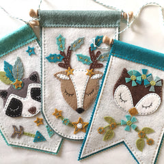KIT FEUTRINE DIY ANIMAUX DE LA FORÊT SLEEPY