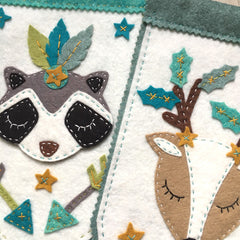 KIT FEUTRINE DIY ANIMAUX DE LA FORÊT SLEEPY
