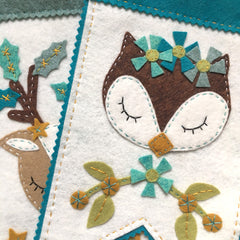 KIT FEUTRINE DIY ANIMAUX DE LA FORÊT SLEEPY