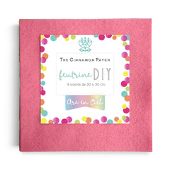 ASSORTIMENT DE FEUTRINE DIY ARC-EN-CIEL