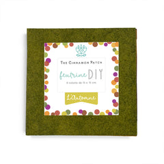 ASSORTIMENT DE FEUTRINE DIY L'AUTOMNE + PATRON GRATUIT A TELECHARGER