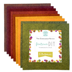 ASSORTIMENT DE FEUTRINE DIY L'AUTOMNE + PATRON GRATUIT A TELECHARGER