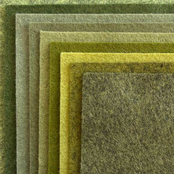 ASSORTIMENT DE FEUTRINE DIY VELOURS ÉMERAUDE