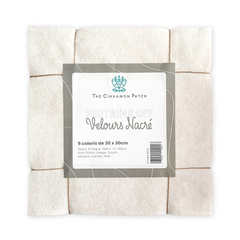 ASSORTIMENT DE FEUTRINE DIY VELOURS NACRÉ