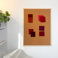 ASSORTIMENT DE FEUTRINE DIY VELOURS RUBIS