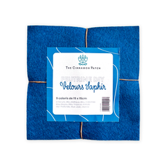 ASSORTIMENT DE FEUTRINE DIY VELOURS SAPHIR