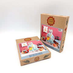 KIT FEUTRINE DIY MADAME CHAT TRICOTE – CORINNE LAPIERRE