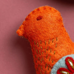 KIT FEUTRINE DIY OISEAUX FOLK – CORINNE LAPIERRE