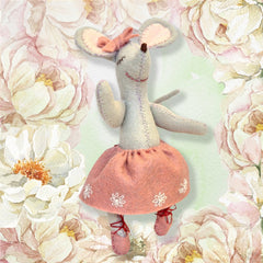 KIT FEUTRINE DIY LA PETITE SOURIS BALLERINE – CORINNE LAPIERRE