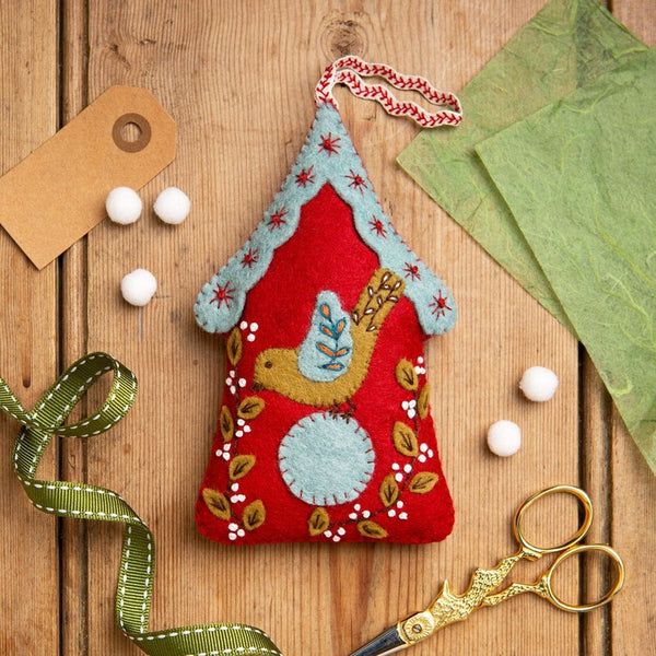 KIT FEUTRINE DIY LA MAISON DES OISEAUX FOLK – CORINNE LAPIERRE