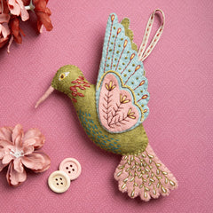 KIT FEUTRINE DIY LE JOLI COLIBRI – CORINNE LAPIERRE