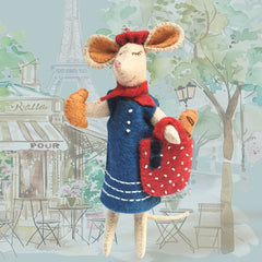 KIT FEUTRINE DIY LA PETITE SOURIS À PARIS – CORINNE LAPIERRE