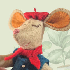 KIT FEUTRINE DIY LA PETITE SOURIS À PARIS – CORINNE LAPIERRE