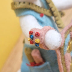 KIT FEUTRINE DIY LA PETITE SOURIS FAIT DU PATCHWORK – CORINNE LAPIERRE