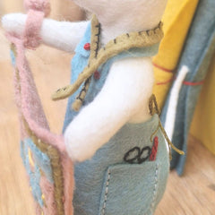 KIT FEUTRINE DIY LA PETITE SOURIS FAIT DU PATCHWORK – CORINNE LAPIERRE