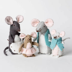 KIT FEUTRINE DIY FAMILLE SOURIS – CORINNE LAPIERRE