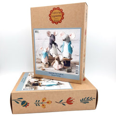 KIT FEUTRINE DIY FAMILLE SOURIS – CORINNE LAPIERRE