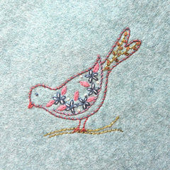 MOTIFS À BRODER STICK & STITCH OISEAUX FOLK – CORINNE LAPIERRE