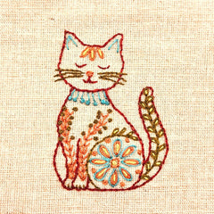 MOTIFS À BRODER STICK & STITCH CHATS FOLK – CORINNE LAPIERRE