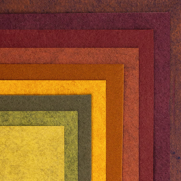 ASSORTIMENT DE FEUTRINE DIY L'AUTOMNE + PATRON GRATUIT A TELECHARGER