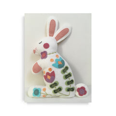 KIT FEUTRINE LAPIN FOLK ART